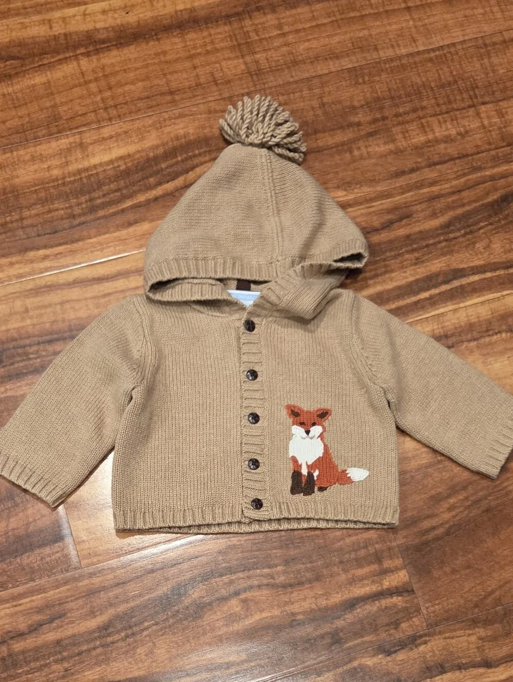 Janie and Jack NWT 0-3 Months Plaid Overalls, Fox Sweater, Polo Bodysuit & Shoes